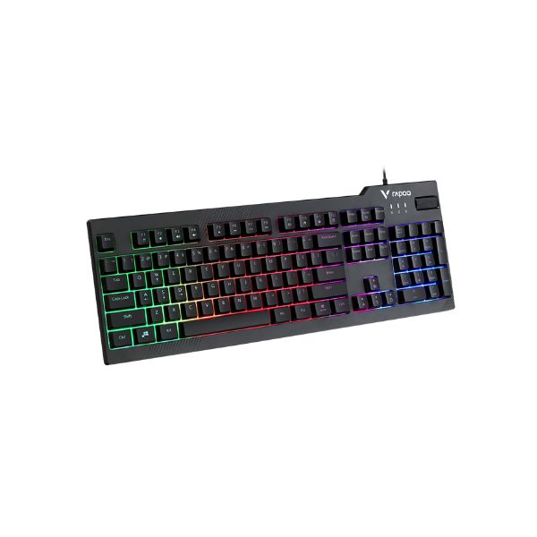 RAPOO V50S Backlit Gaming Keyboard - BLACK