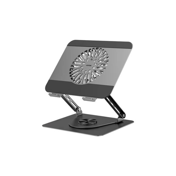 Unitek Adjustable Laptop Stand with Detachable Cooling Fan (Model: OT1098A)